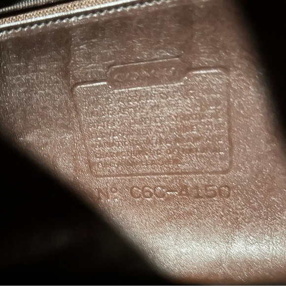 Coach Vintage Fletcher bag# 4150 Authentic - Picture 8 of 10